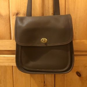 Coach vintage 1992 leather Sidepack 9979